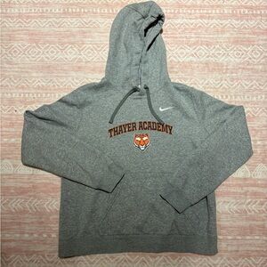 Thayer Academy grey Nike hoodie